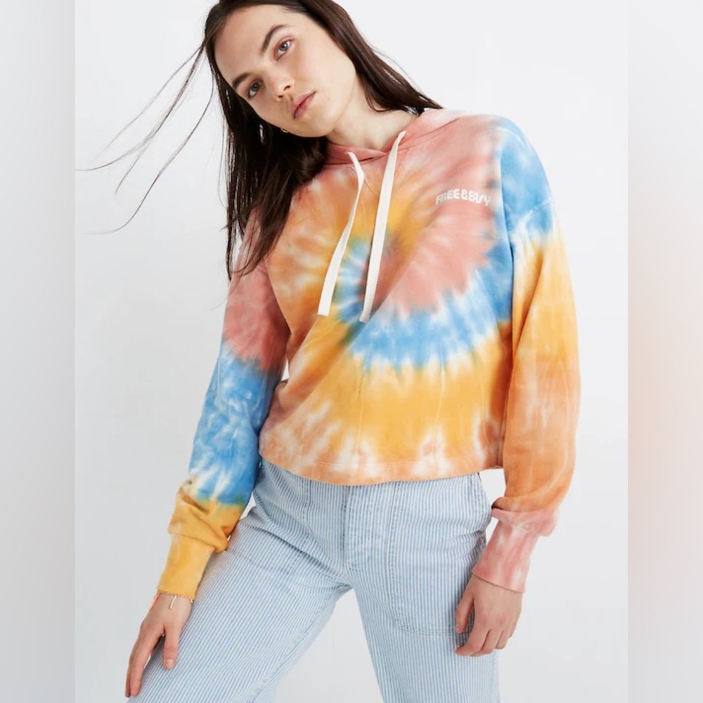 Madewell x Free & Easy® Tie-Dye Hoodie Sweatshirt